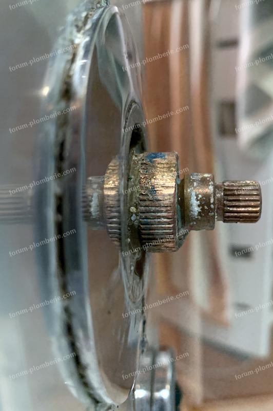 démontage cartouche thermostatique