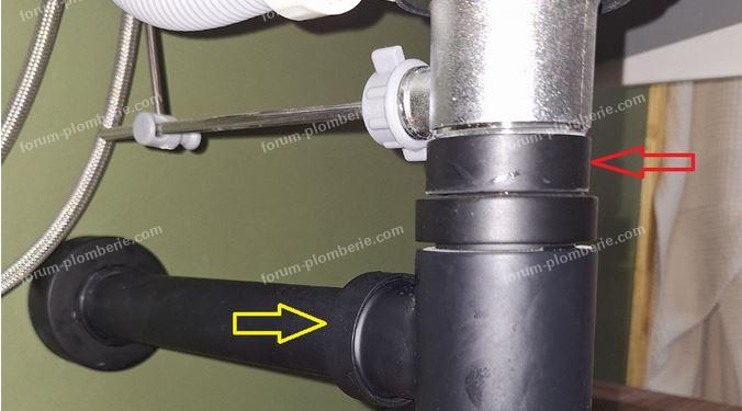 démonter un siphon de lavabo