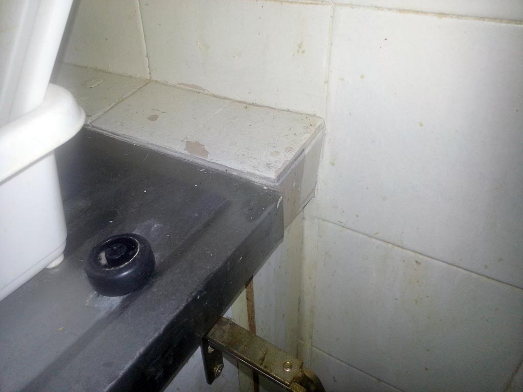 enlever evier du mur 04