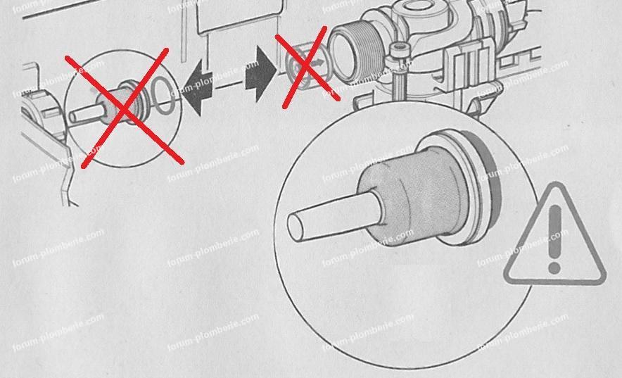 mécanisme WC avec silencieux