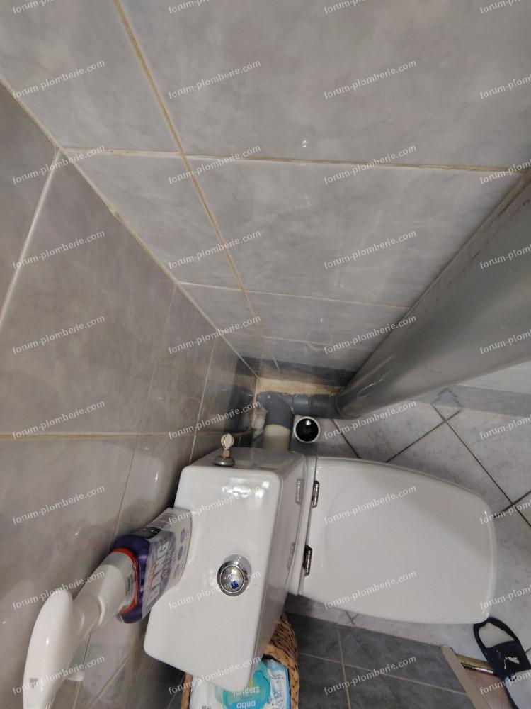 modification évent WC