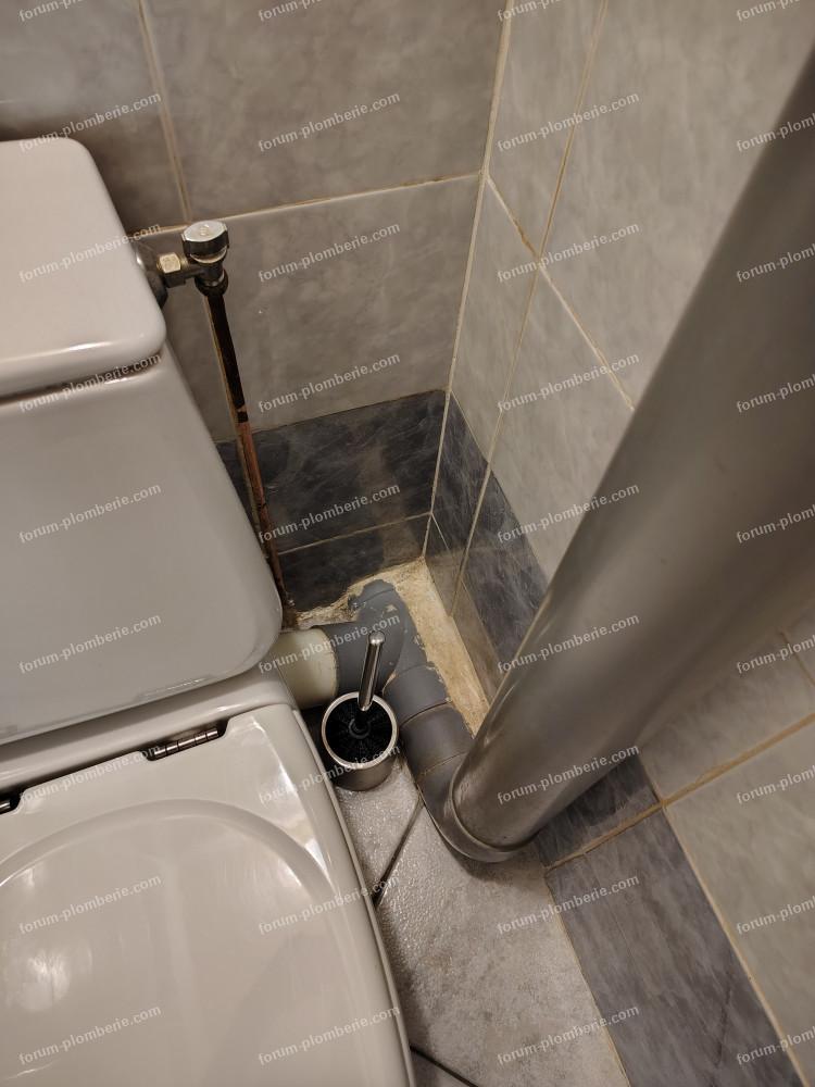 Modification évent wc