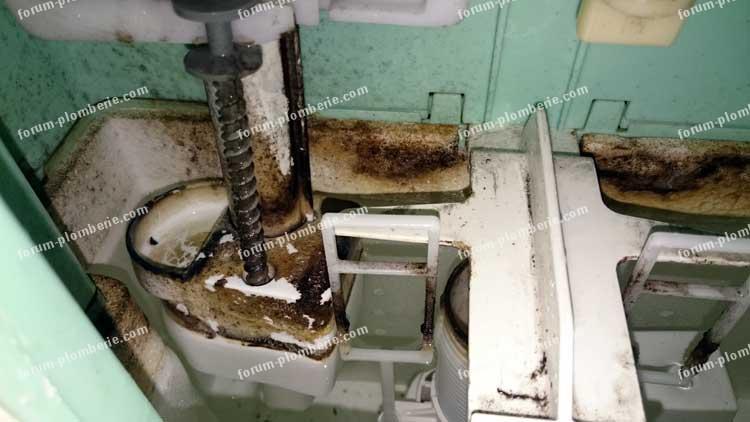 Problème remplissage wc suspendu