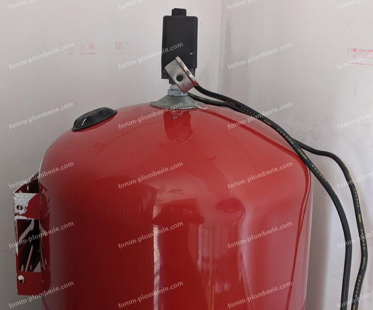 problème réservoir à vessie