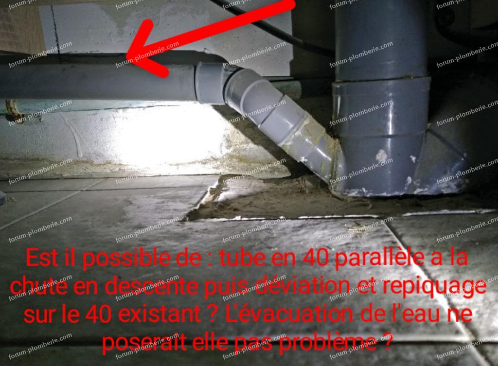 question problème plomberie