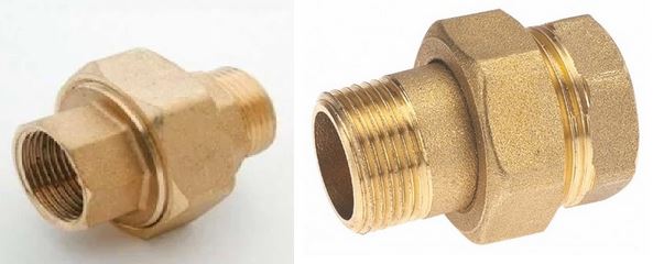 raccord union laiton 3 pieces