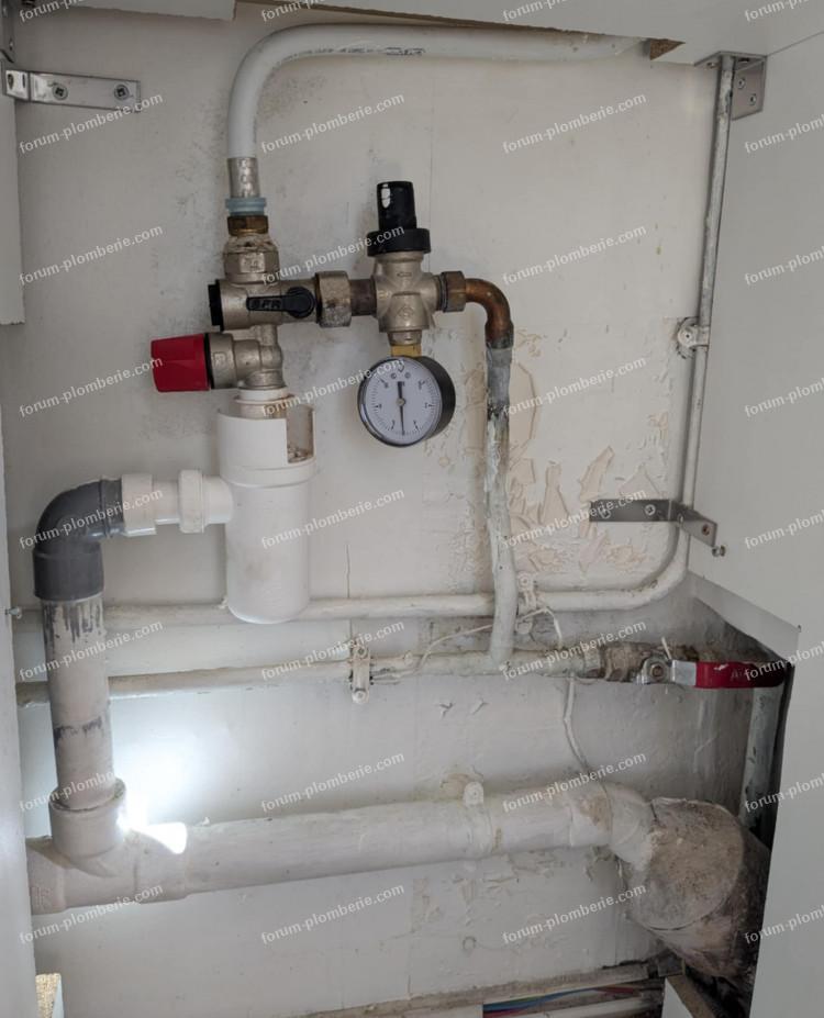 réglage manomètre sur réducteur de pression