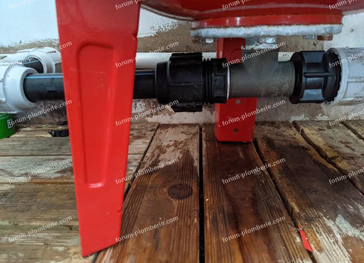 problème réservoir à vessie