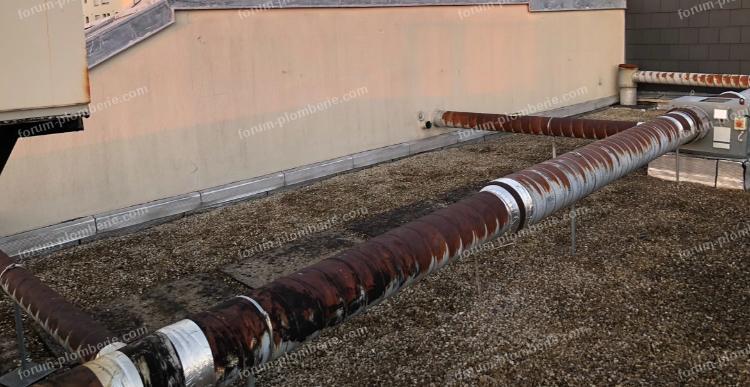 tuyau d'aération canalisation